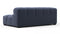 Tufty - Tufty Module, Extra Large Left Corner, Royal Blue Wool