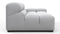 Tufty - Tufty Module, Extra Large Right Arm, Light Gray Wool