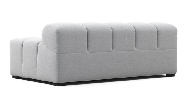 Tufty - Tufty Module, Extra Large Right Arm, Light Gray Wool