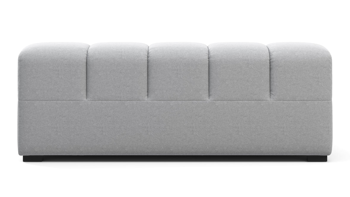 Tufty - Tufty Module, Extra Large Right Arm, Light Gray Wool