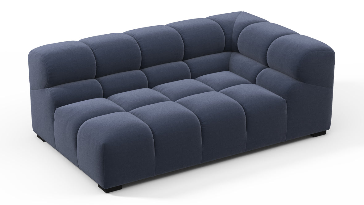 Tufty - Tufty Module, Extra Large Right Corner, Royal Blue Wool