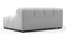 Tufty - Tufty Module, Large Left Corner, Light Gray Wool