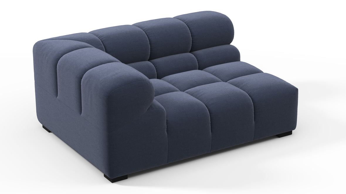 Tufty - Tufty Module, Large Left Corner, Royal Blue Wool