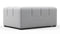Tufty - Tufty Module, Large Right Corner, Light Gray Wool