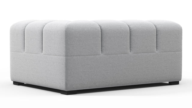 Tufty - Tufty Module, Large Right Corner, Light Gray Wool