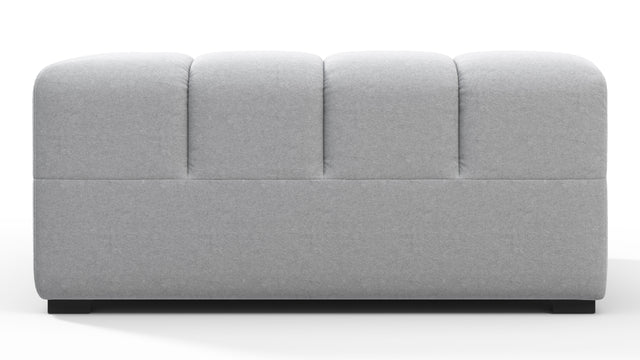 Tufty - Tufty Module, Large Right Corner, Light Gray Wool