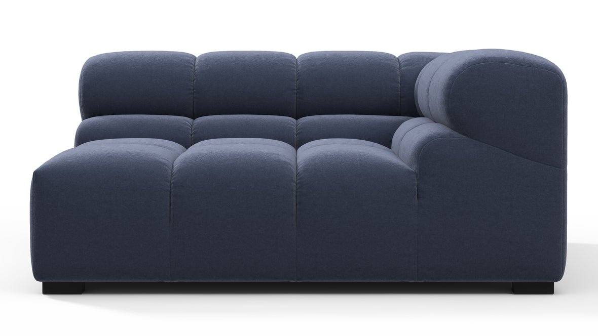 Tufty - Tufty Module, Large Right Corner, Royal Blue Wool