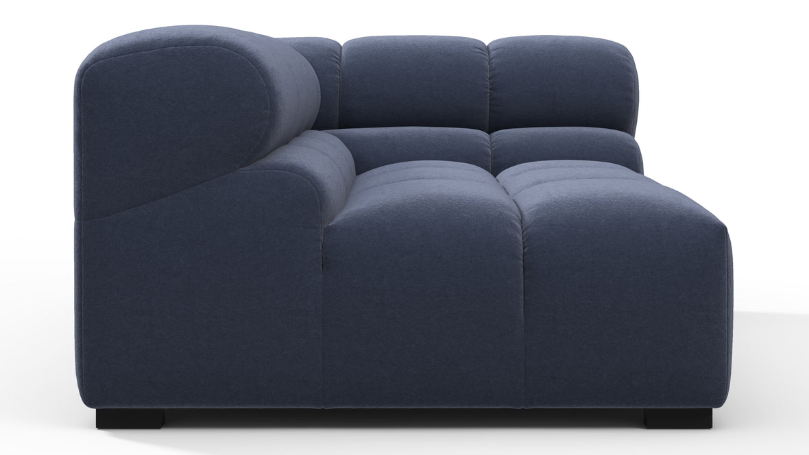Tufty - Tufty Module, Large Right Corner, Royal Blue Wool