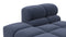 Tufty - Tufty Module, Left Chaise, Armless, Royal Blue Wool