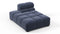 Tufty - Tufty Module, Left Chaise, Armless, Royal Blue Wool