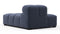Tufty - Tufty Module, Left Chaise, Armless, Royal Blue Wool