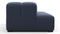 Tufty - Tufty Module, Left Chaise, Armless, Royal Blue Wool