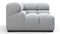 Tufty - Tufty Module, Left Corner, Light Gray Wool