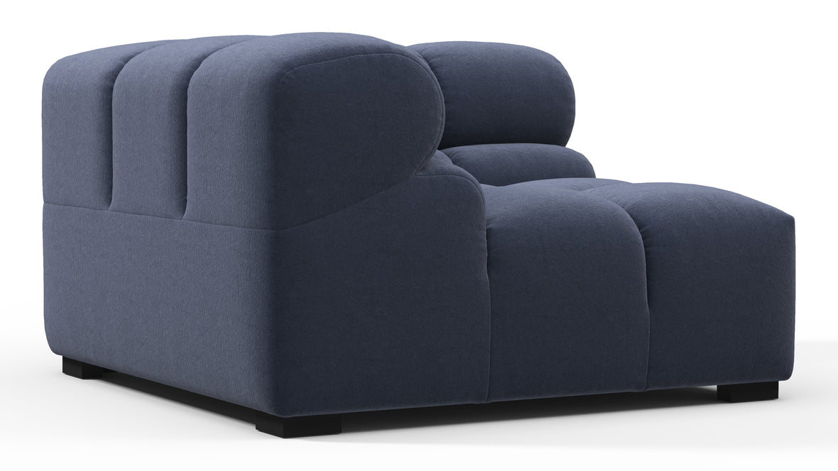 Tufty - Tufty Module, Left Corner, Royal Blue Wool