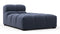 Tufty - Tufty Module, Right Chaise, Armless, Royal Blue Wool