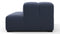 Tufty - Tufty Module, Right Chaise, Armless, Royal Blue Wool