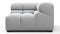 Tufty - Tufty Module, Right Corner, Light Gray Wool