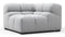 Tufty - Tufty Module, Right Corner, Light Gray Wool