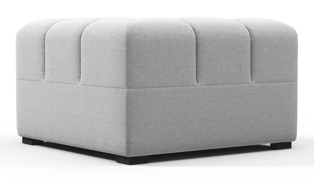 Tufty - Tufty Module, Right Corner, Light Gray Wool