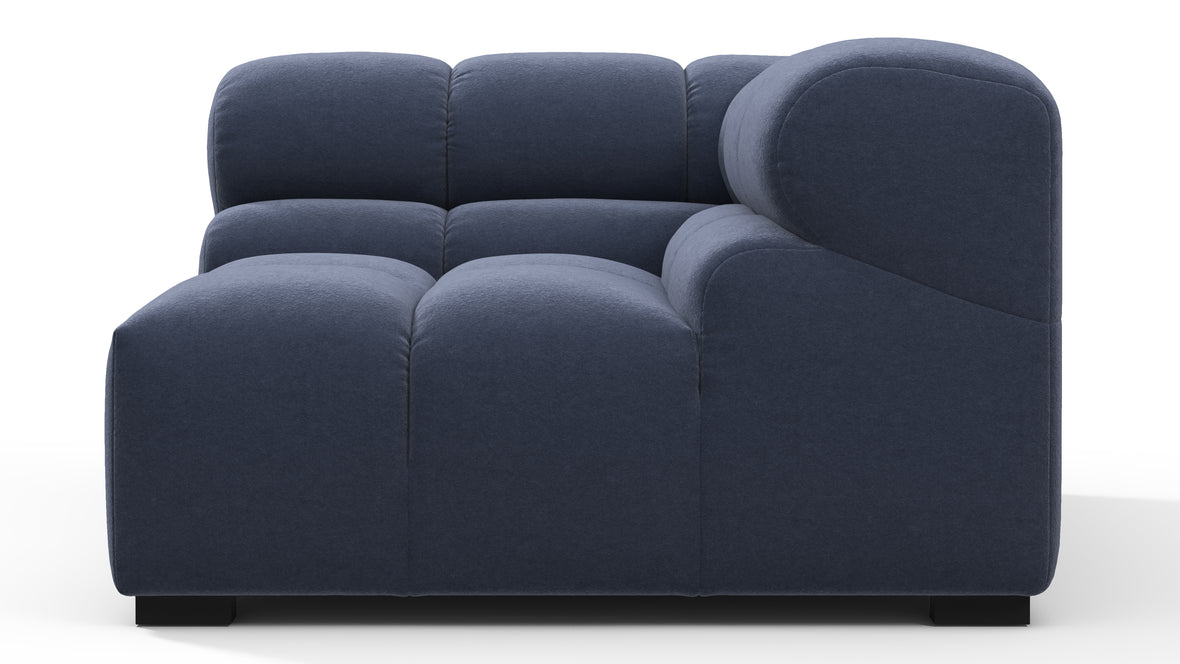 Tufty - Tufty Module, Right Corner, Royal Blue Wool
