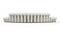 DS 600 - DS 600 Large Open End Sofa, White Boucle