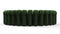 DS 600 - DS 600 Sectional, U Shape, Tarragon Vegan Suede