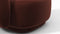 Julep - Julep Lounge Chair, Burgundy Velvet