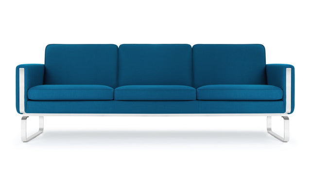 Jura - Jura Three Seater Sofa, Indigo Blue Wool