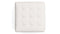 Florence - Florence Ottoman, Snow White Wool