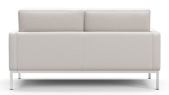 Florence - Florence Two Seater Sofa, Snow White Wool