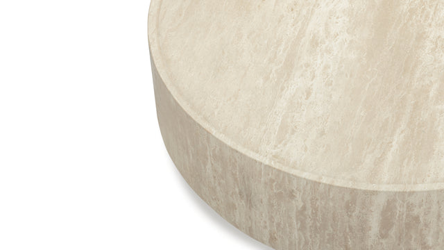 Toren - Toren Coffee Table, Beige Travertine