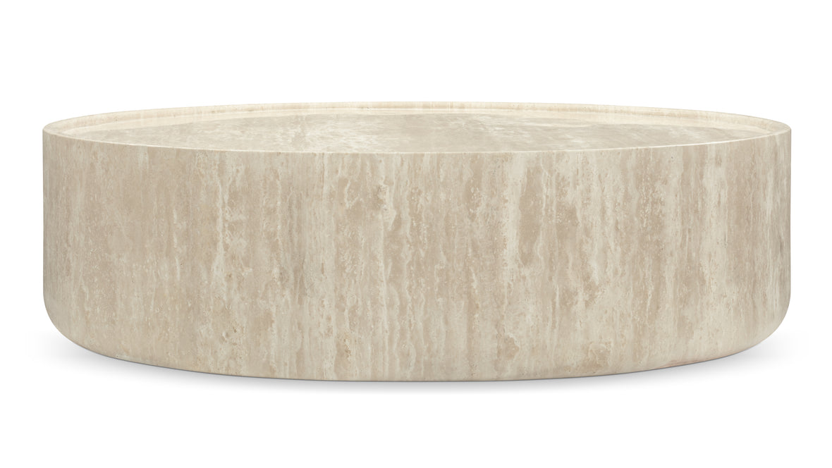 Toren - Toren Coffee Table, Beige Travertine