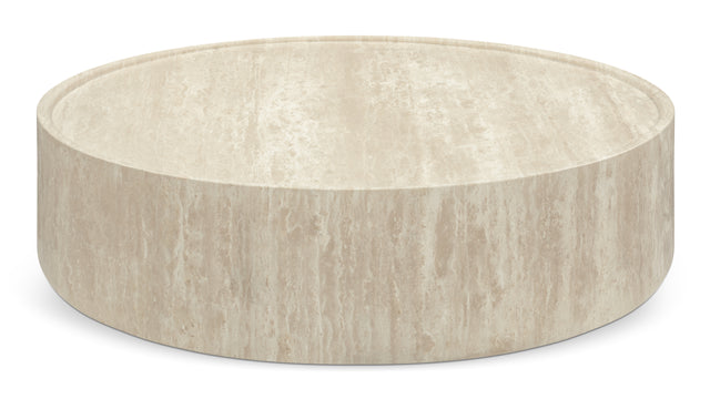 Toren - Toren Coffee Table, Beige Travertine
