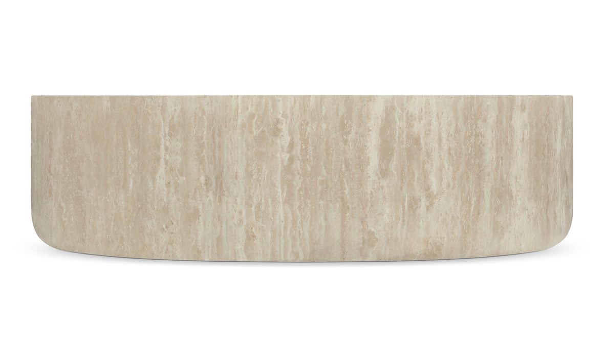 Toren - Toren Coffee Table, Beige Travertine