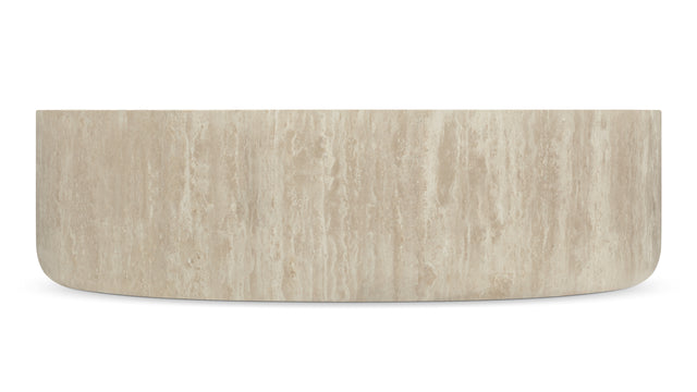 Toren - Toren Coffee Table, Beige Travertine