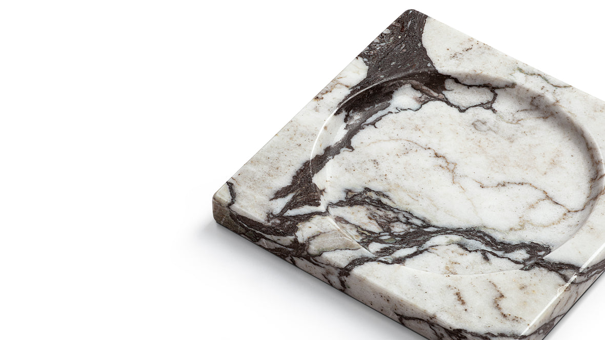 Sia - Sia Tray, Calacatta Viola Marble
