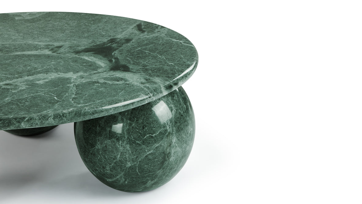 Mya - Mya Coffee Table, Green Marble