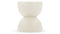 Aura - Aura Outdoor Side Table, Alabaster Concrete
