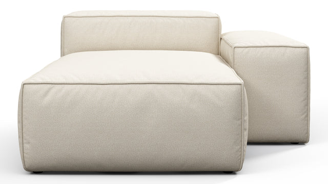 Andes - Andes Outdoor Module, Right Arm Chaise, Natural Textured Weave