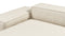 Andes - Andes Outdoor Module, Left Arm Chaise, Natural Textured Weave
