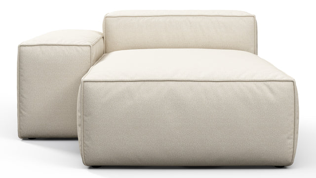 Andes - Andes Outdoor Module, Left Arm Chaise, Natural Textured Weave