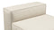 Andes - Andes Outdoor Module, Armless, Natural Textured Weave