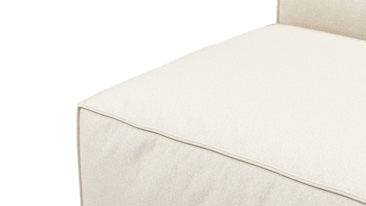 Andes - Andes Outdoor Module, Armless, Natural Textured Weave