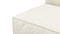 Andes - Andes Outdoor Module, Armless, Natural Textured Weave
