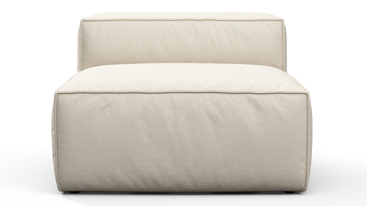 Andes - Andes Outdoor Module, Armless, Natural Textured Weave
