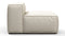 Andes - Andes Outdoor Module, Armless, Natural Textured Weave