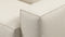 Andes - Andes Outdoor Module, Right Arm, Natural Textured Weave