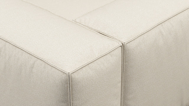 Andes - Andes Outdoor Module, Right Arm, Natural Textured Weave