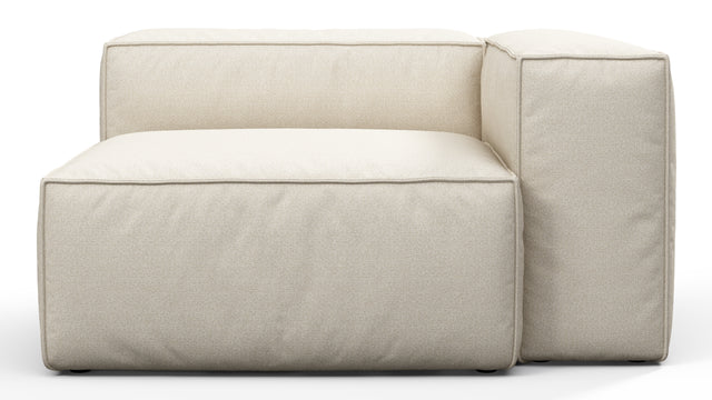 Andes - Andes Outdoor Module, Right Arm, Natural Textured Weave