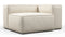 Andes - Andes Outdoor Module, Right Arm, Natural Textured Weave